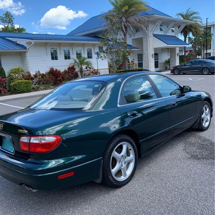 Rear passenger side view of 1999 Mazda Millenia S